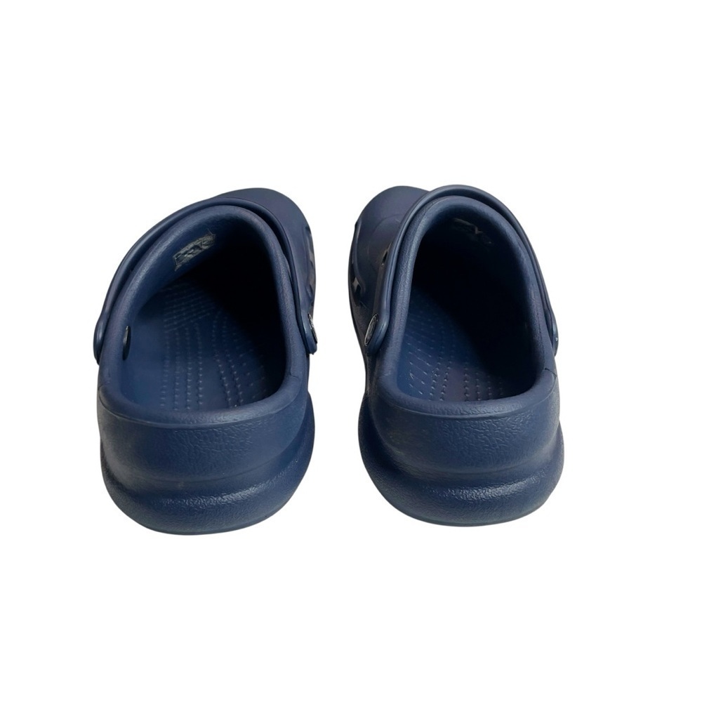 Unisex Crocs Closed Toe Work Clog Blue Mens 7 Womens 9 Slip on - Picture 4 of 9